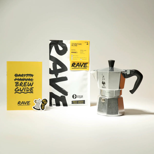 Bialetti Moka Express Stove Top Gift Set