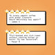 Two five-star reviews on a peach background: James S. praises RAVE COFFEE's Espresso Blend Nº 4 for smooth coffee with toffee notes. Peter R. loves its full-bodied, rich roast that isn't bitter or burnt—it's his new favorite.