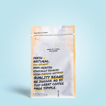 317 Colombia Jairo Arcila 250g coffee bag back view showing brand and label details