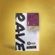 Coffee package with 'RARE' branding on a yellow background