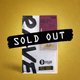 A bag of RAVE COFFEE labeled Costa Rica Monte Alto Venecia Nº 348, denoting high altitude coffee, features a bold black SOLD OUT stripe with white text across the front on a gold background.