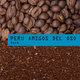 Ground coffee image, reflecting current of origin and roast level.