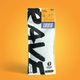 A 1kg bag of single-origin coffee, featuring a white and black design with a blue 'Single Origin' label, set against a solid orange background.