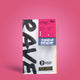 Coffee package with 'Single Origin' text on a pink background