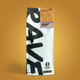 A 1kg bag of Rare Coffee Roasters Ethiopia Samba Arena coffee, featuring a white and black design with a brown label, set against a solid golden-brown background.
