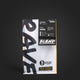 A bag of Strong AF Blend Nº 666, with bold black, white, and yellow packaging featuring filter, espresso, and strength icons. 