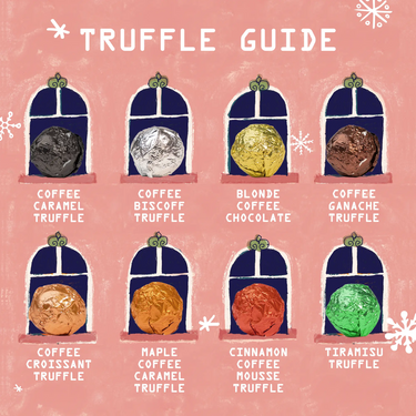 A pink illustrated guide titled 
