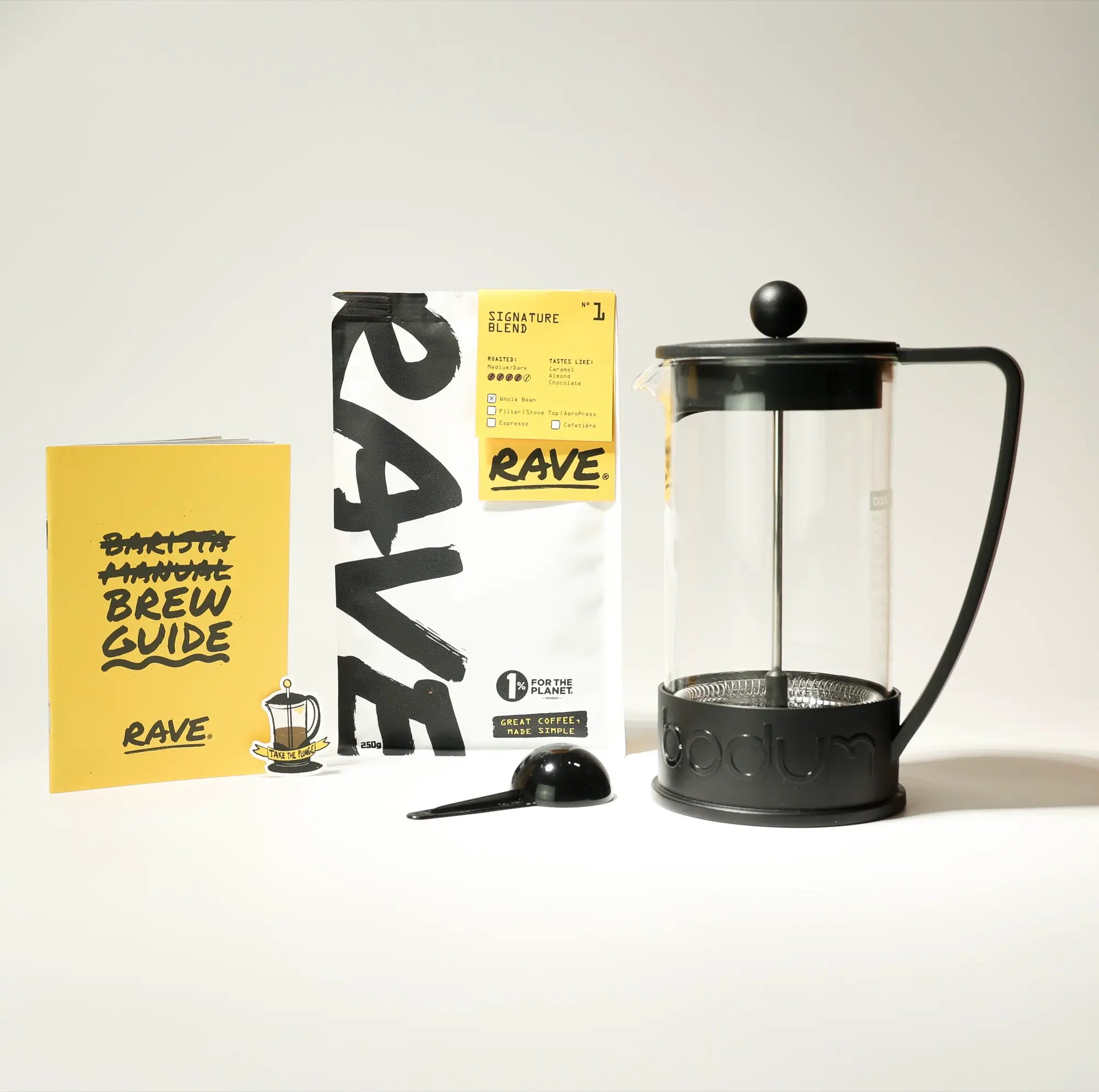 Bodum French Press Gift Set | RAVE Coffee