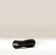 A black RAVE brand WDT tool with multiple thin metal prongs extending from one end, shown on a clean, light beige-to-white gradient background.