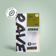 A 500g bag of RAVE COFFEE India Monsoon Malabar AA Green Coffee Beans, featuring spice, clove, and woody notes; unroasted for home roasting; Im green packaging; 1% for the Planet. Displayed on a light green background.
