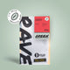 A RAVE COFFEE bag labeled Seasonal Robusta Green Coffee Beans features a red label, 500g of unroasted beans, a circular 