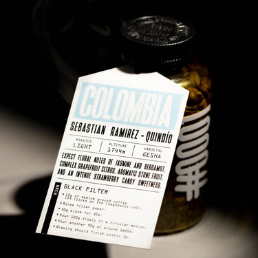 Colombia Sebastian Ramirez Gesha - Microlot - Light roast - Super Rare Coffee