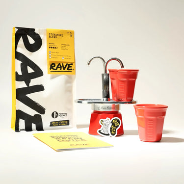 Bialetti Mini Express Stove Top Gift Set