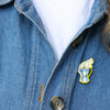 Stove Top Pin Badge