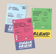 The Ravecoffee Filter Lover Coffee Bundle displays three colorful cards on beige, featuring medium roast details, tasting notes, and brew tips for Colombia El Carmen, Guatemala Bosques de San Francisco, and an organic blend.