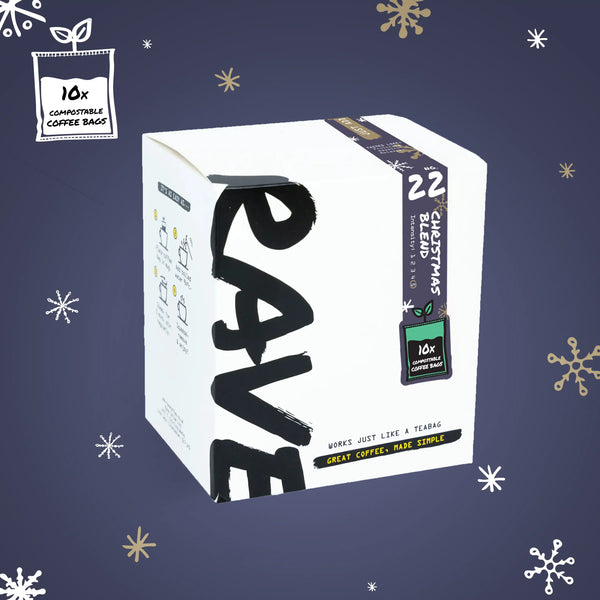 Christmas Blend Compostable Coffee Bags - 10 Pack