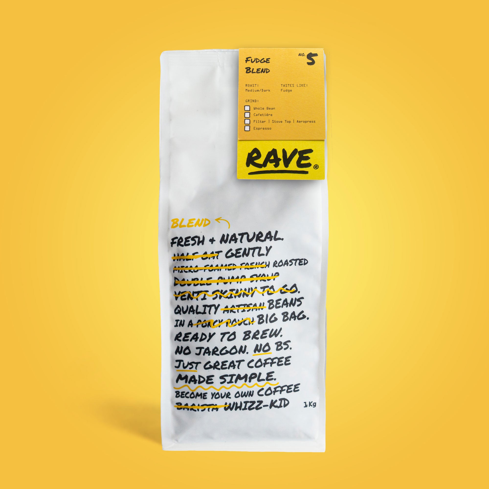 Rave Coffee - New Release > Strong AF. (and fun) Blend
