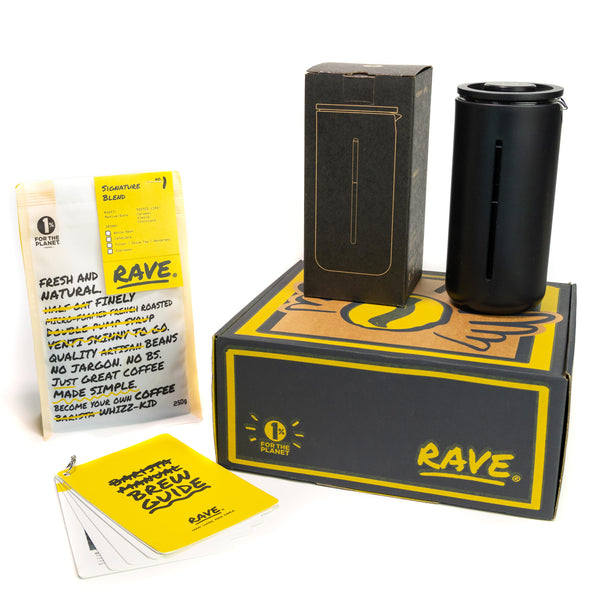 Rave Coffee // Cafetière Gift Set // French Press Gift Set – RAVE